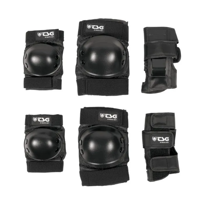 Ofertă SET PROTECTII TSG JR SKATE – BLACK