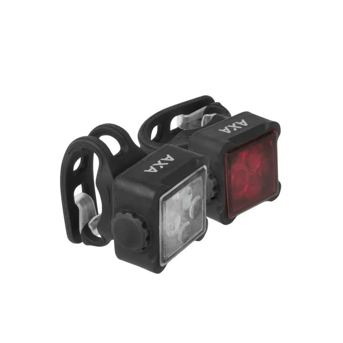 Ofertă de sezon SET FAR + STOP BICICLETA AXA NITELINE 44-R USB
