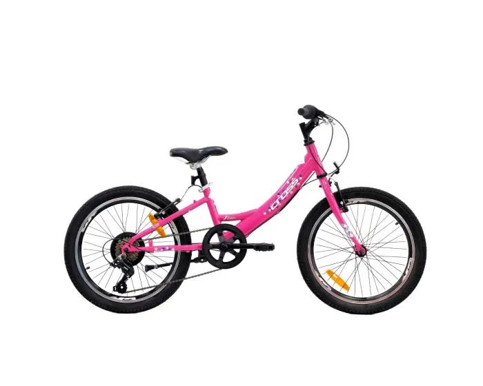 Super ofertă BICICLETA COPII MTB CROSS ALISSA 20 – PINK | 6-8 ANI