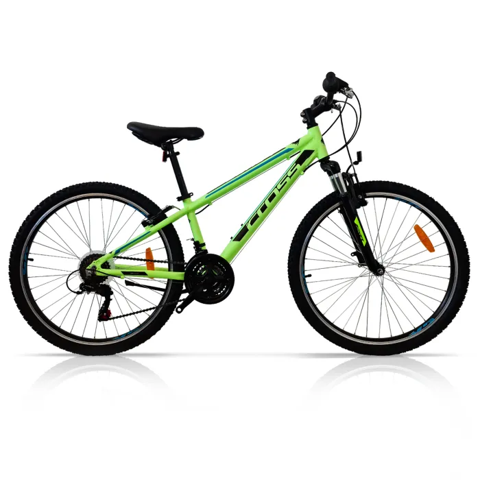 BICICLETA COPII MTB CROSS BOXER S 26 – GREEN | 10-13 ANI Preț mic
