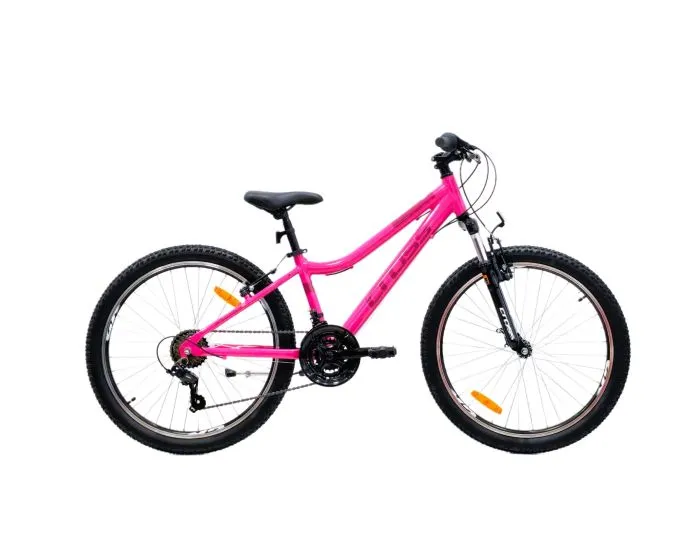 Ofertă BICICLETA COPII MTB CROSS SPEEDSTER GIRL 24 AL – PINK | 8-10 ANI