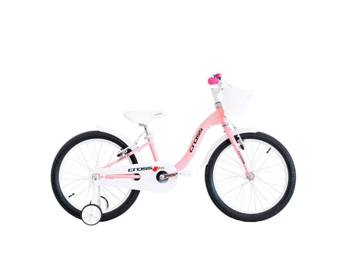 Plată sigură BICICLETA COPII MTB CROSS LARISA V-BREAK 20 – LIGHT PINK | 6-8 ANI