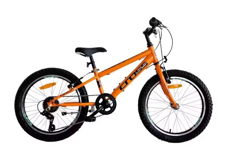 Plată securizată BICICLETA COPII MTB CROSS SPEEDSTER 20 STEEL – ORANGE | 6-8 ANI