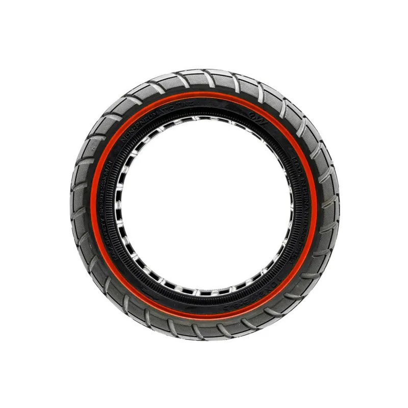 Preț mic Anvelopa plina trotineta Ultra-Light E-Wheel 10×2.75-6.5/B55 – Red line