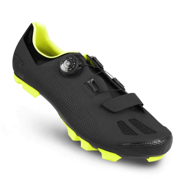 Doar azi PANTOFI CICLISM FLR F-70 ELITE MTB – NEGRU/GALBEN NEON