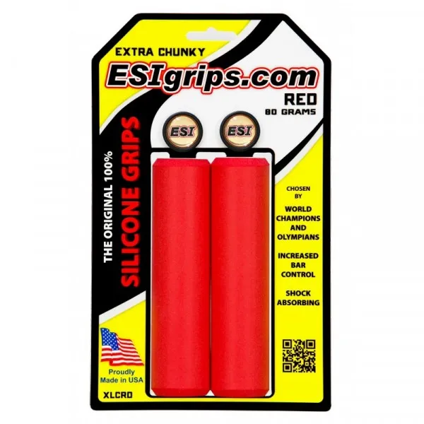 Ofertă de sezon Mansoane silicon ESI Extra Chunky red