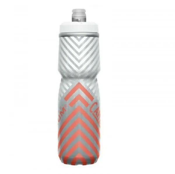 Ofertă exclusivă Bidon Camelbak Podium Chill 710ml, Coral Stripe