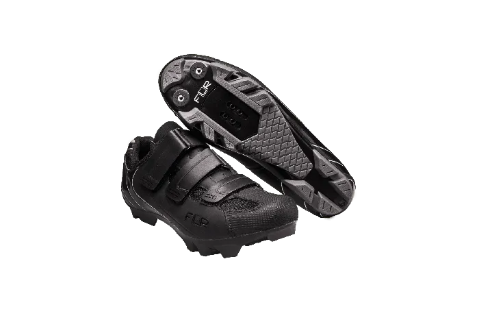 Pantofi ciclism FLR F-55 III ELITE MTB negru Livrare gratuită