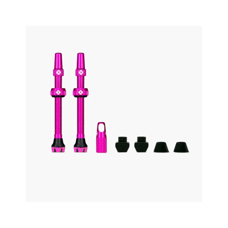 Valve tubeless Muc-Off Tubeless Valves V2 60mm Roz Popular