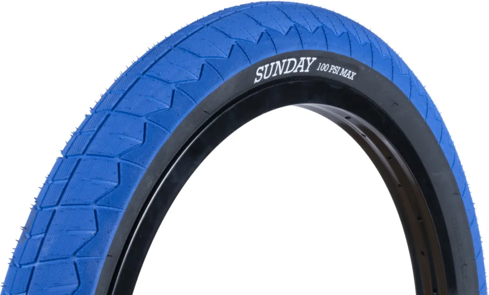 Livrare expres Anvelopa Sunday CURRENT V2 TIRE 20×2.4 albastru negru