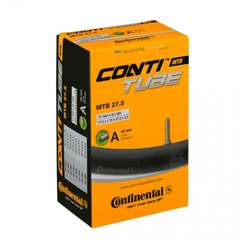 Retur gratuit Camera Continental MTB 27.5 47/62-584 27.5×1.75-2.5 A40