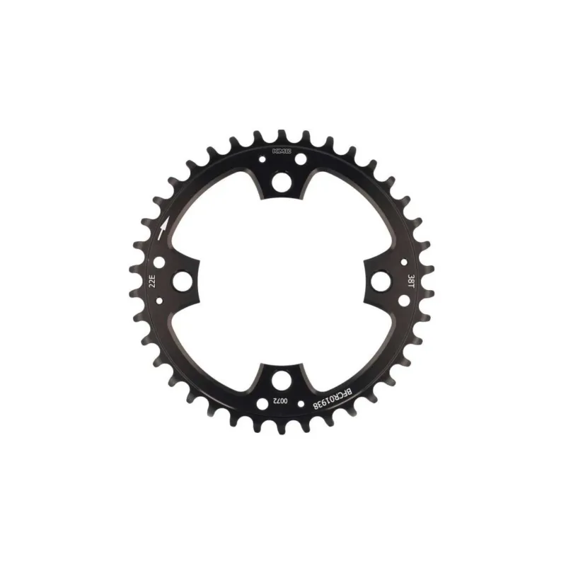 Mai ieftin Placa pedalier KMC 38T 1.9mm BCD104 AL7075 Neagra