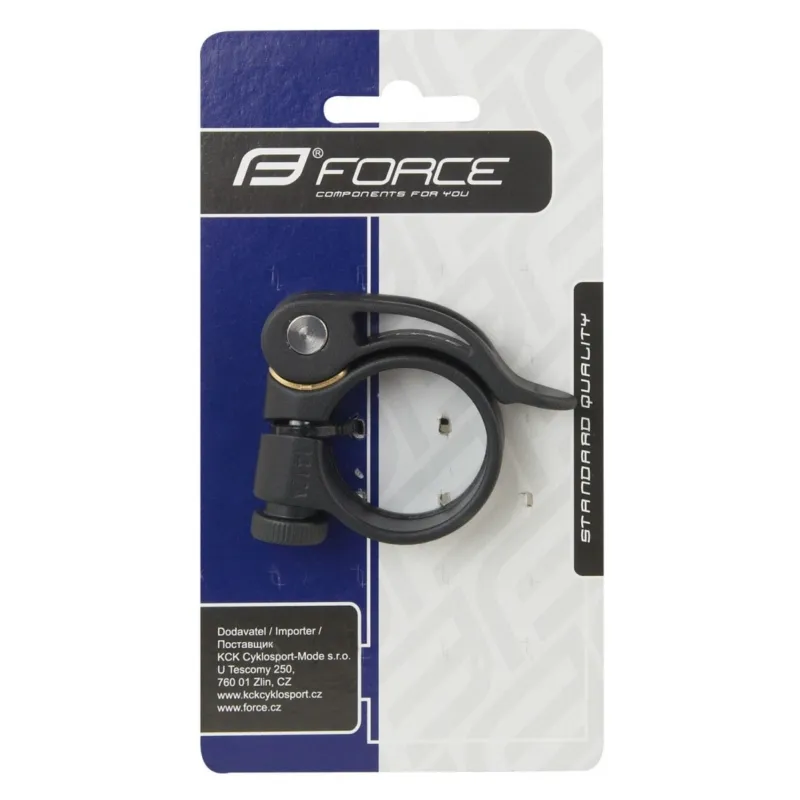 Preț promoțional Colier Force cu clema C4.4 31.8 mm Al negru mat