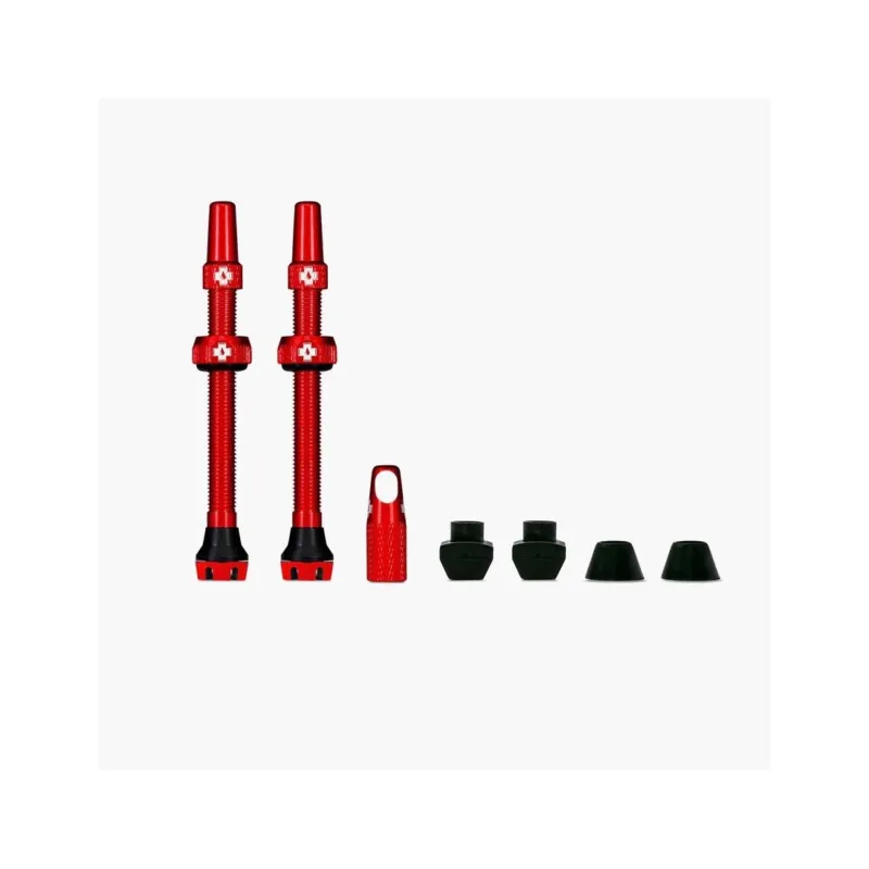 Valve tubeless Muc-Off Tubeless Valves V2 44mm Rosii Chilipir