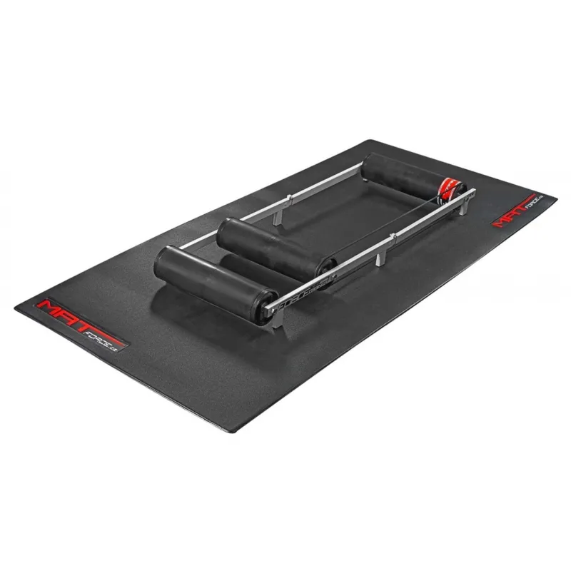 Retur ușor Covor pentru trainer Force MAT PVC negru