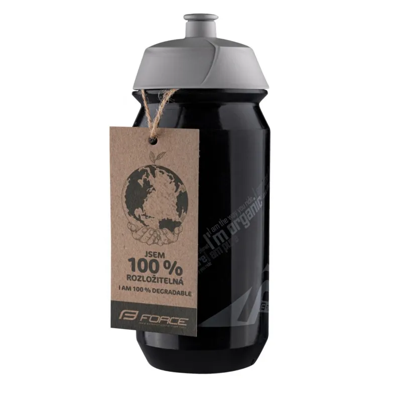 Bidon Force Bio 0.5l negru/gri Cel mai bun preț