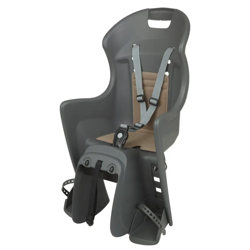 Scaun Copii Spate Dieffe Bikey Cool ELM Gri/Maro Preferatul clienților