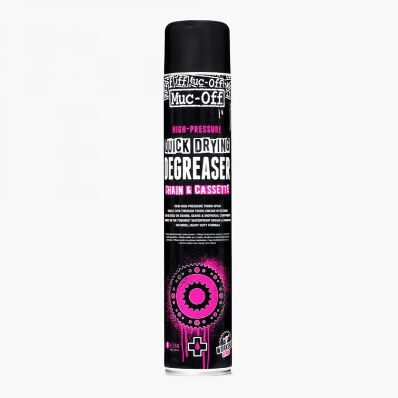 Spray Muc-Off High Pressure Quick Drying Degreaser - Chain si Cassette 750ml Promoție