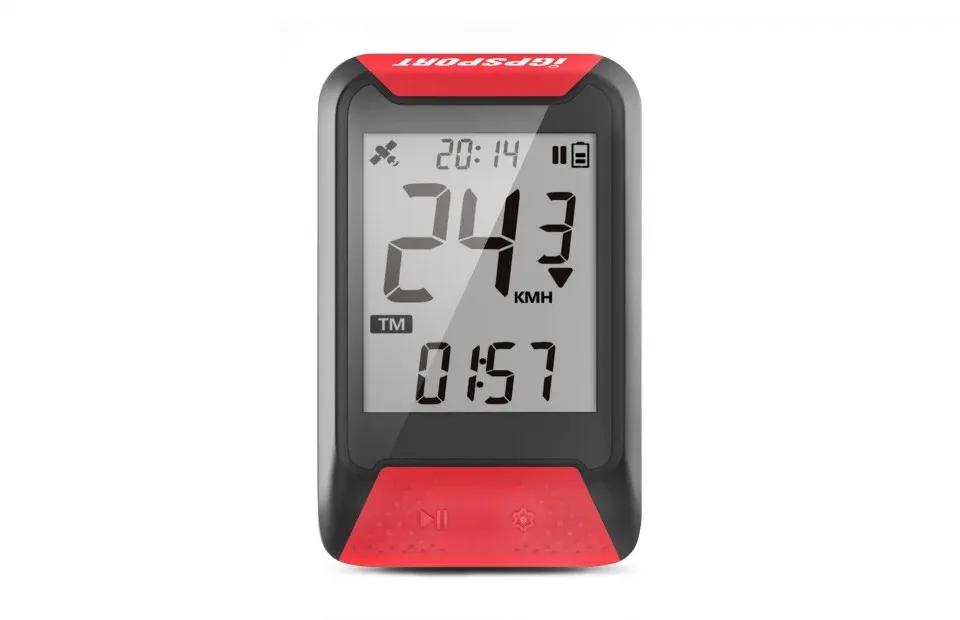 Ciclocomputer GPS iGPSPORT iGS130 rosu Doar azi