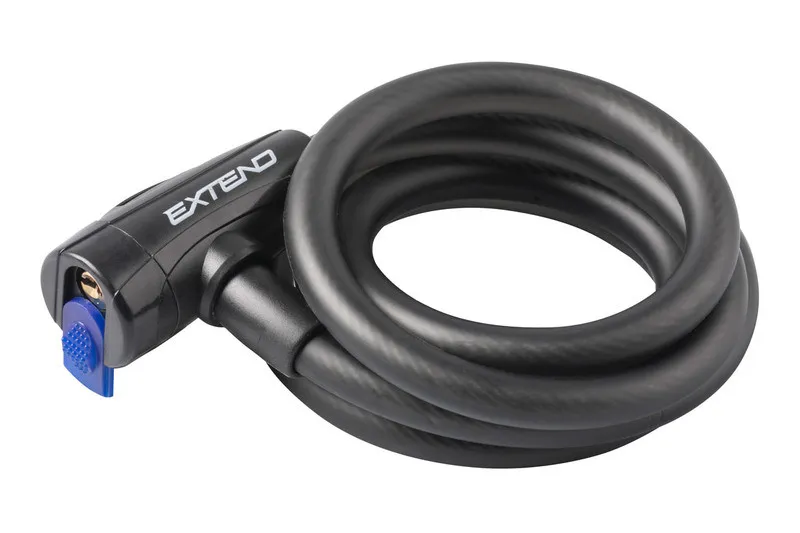 Antifurt cu Cheie EXTEND CIRCON 15-1500mm Negru Bestseller