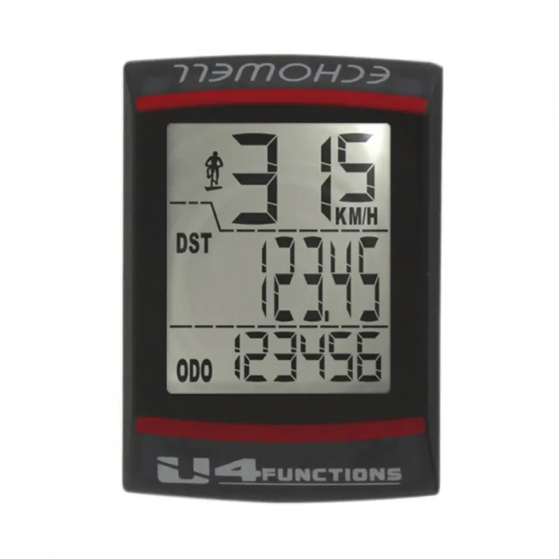 Preferatul clienților Bike Computer ECHOWELL "U4" 4 Functii
