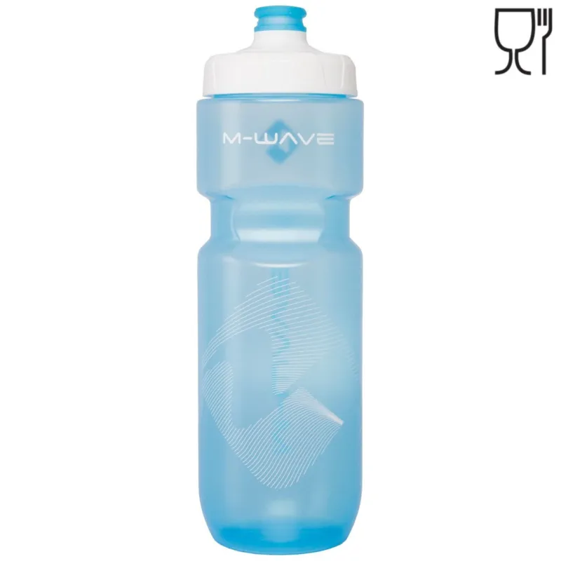 Bidon Plastic M-WAVE PBO 750 -Albastru Transparent Calitate înaltă