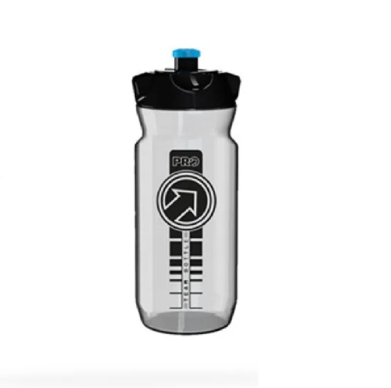 BIDON PRO TEAM TRANSPARENT 600ML CU CAPAC (21) Doar azi