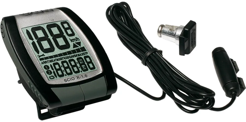 Cel mai bun preț CICLOCOMPUTER PRO SCIO X-1.6 NEGRU (08)