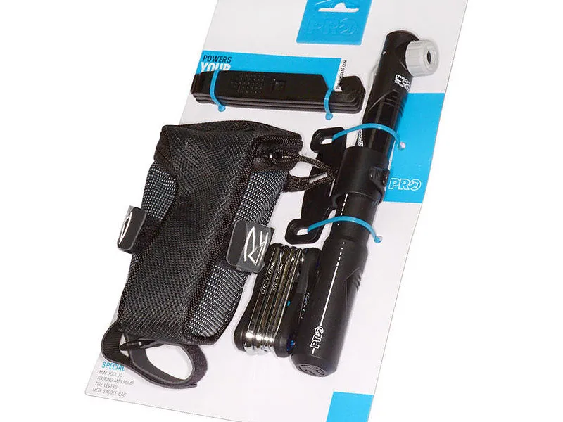 COMBI PACK PRO INCL. SA MEDI STRAP BLACK/MINIPOMPA COMPACT/SCULE MINITOOL 6 FUNCTIONS/LEVIERE PT. ANVELOPE 3 PCS (15) Preferatul clienților