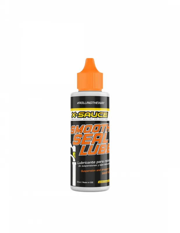 Plată sigură LUBRIFIANT X-SAUCE SMOOTH SEAL BRATE FURCI SI TIJA DE SA DROPPER POST 30 ML