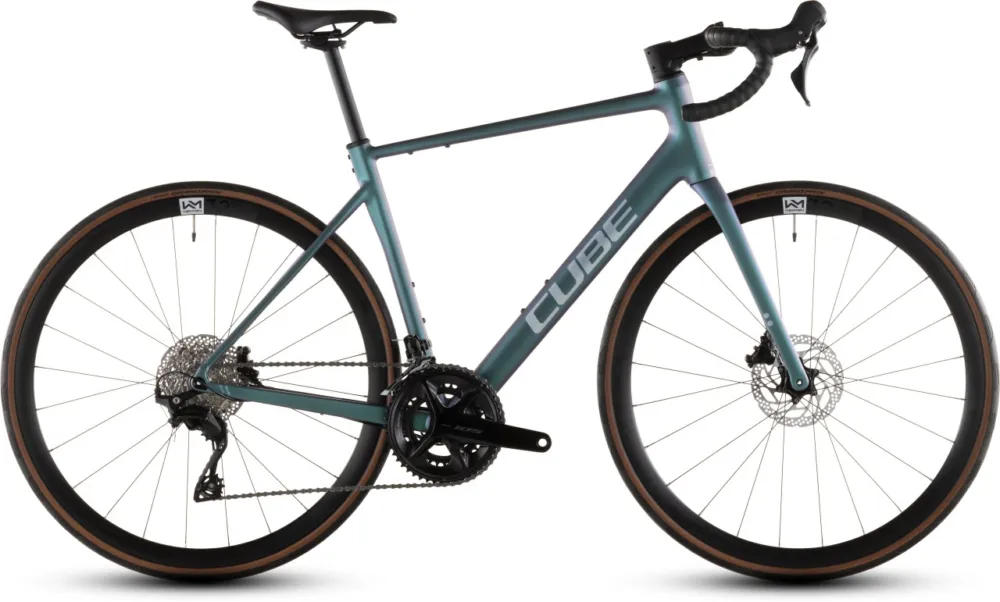 Premium BICICLETA CUBE ATTAIN SLX SMARAGDGREY PRISM 2026 53 cm