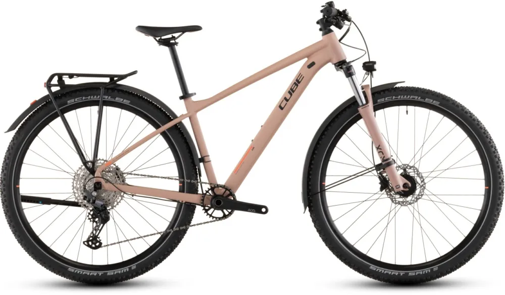 BICICLETA CUBE AIM SLX FE BLUSHROSE BLACK 2026 cadru L (19") - roti 29 Reduceri