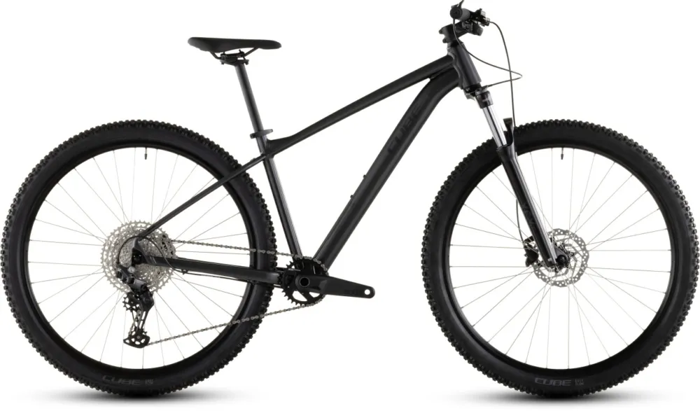 BICICLETA CUBE AIM SLX SLATEBLACK BLACK 2026 cadru S (15") - roti 27.5 Cumpărături sigure