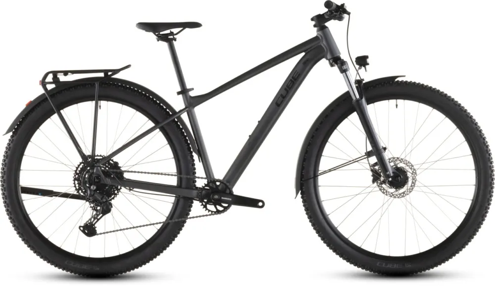 BICICLETA CUBE AIM PRO FE SLATEBLACK BLACK 2026 cadru M (17") - roti 29 Popular