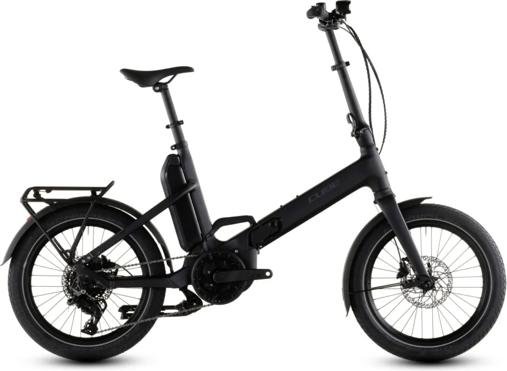 BICICLETA ELECTRICA CUBE FOLD HYBRID 545 COAL REFLEX 2026 One Size Preț promoțional