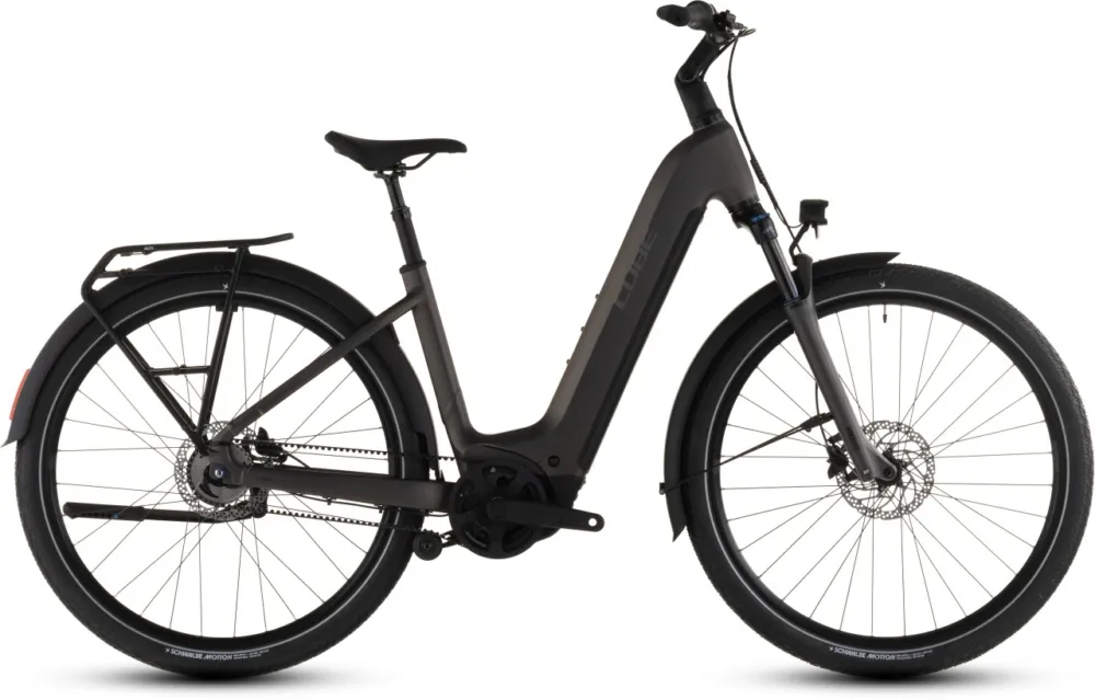 Vezi acum BICICLETA ELECTRICA CUBE TOURING HYBRID COMFORT SLX 800 EASY ENTRY CHARCOAL CHROME 2026 54 cm