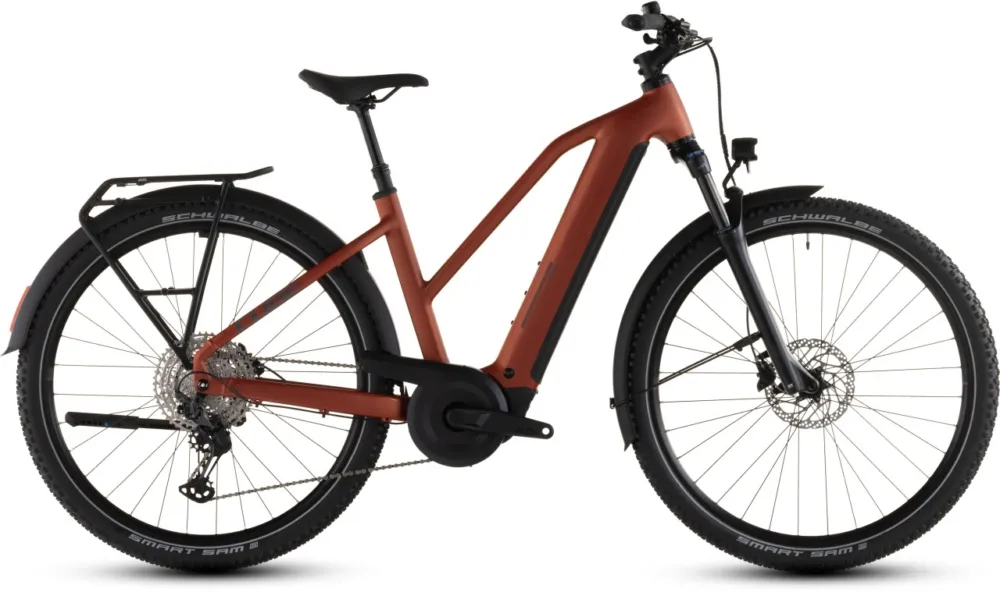 Vezi acum BICICLETA ELECTRICA CUBE NURIDE HYBRID PRO 800 TRAPEZE CHILLI BLACK 2026 58cm