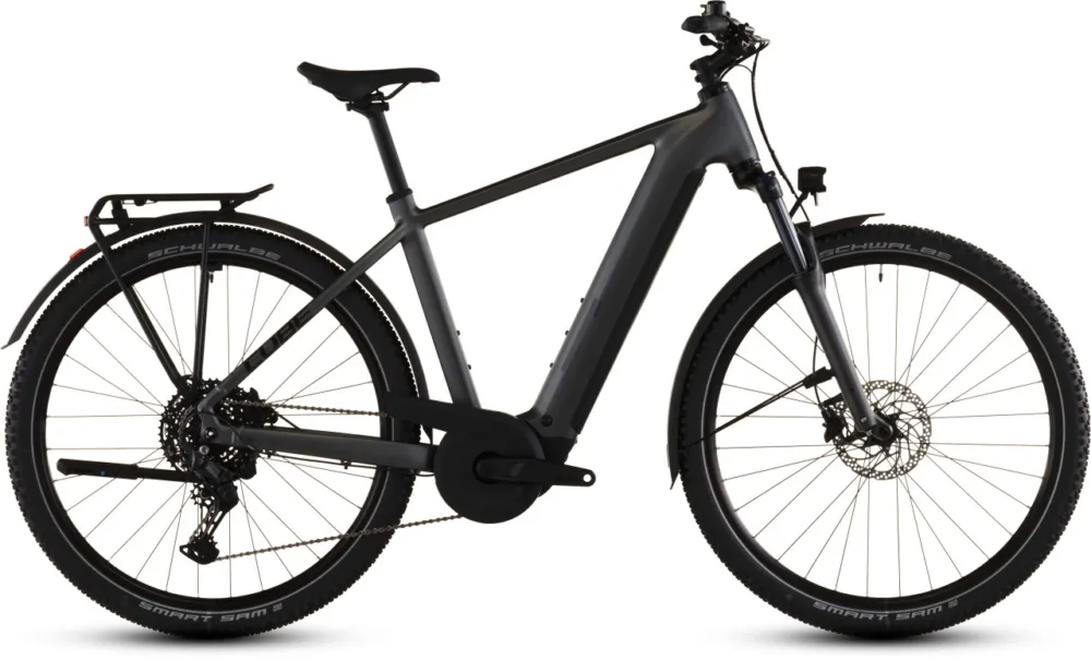 Vezi acum BICICLETA ELECTRICA CUBE NURIDE HYBRID PERFORMANCE 600 SLABGREY BLACK 2026 54 cm
