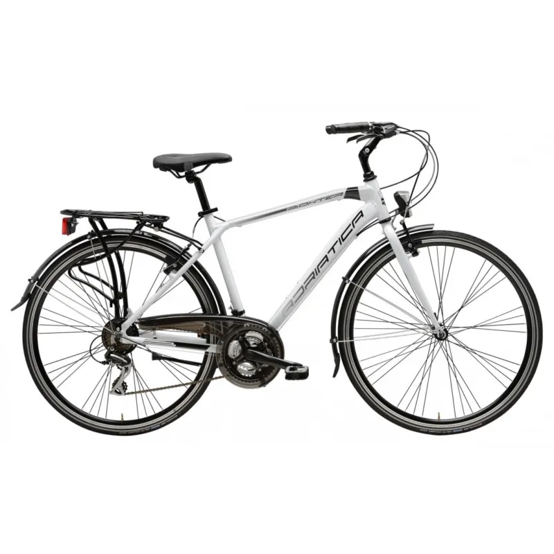 Livrare expres Bicicleta Adriatica Boxter HP Man 28 Alba 50cm