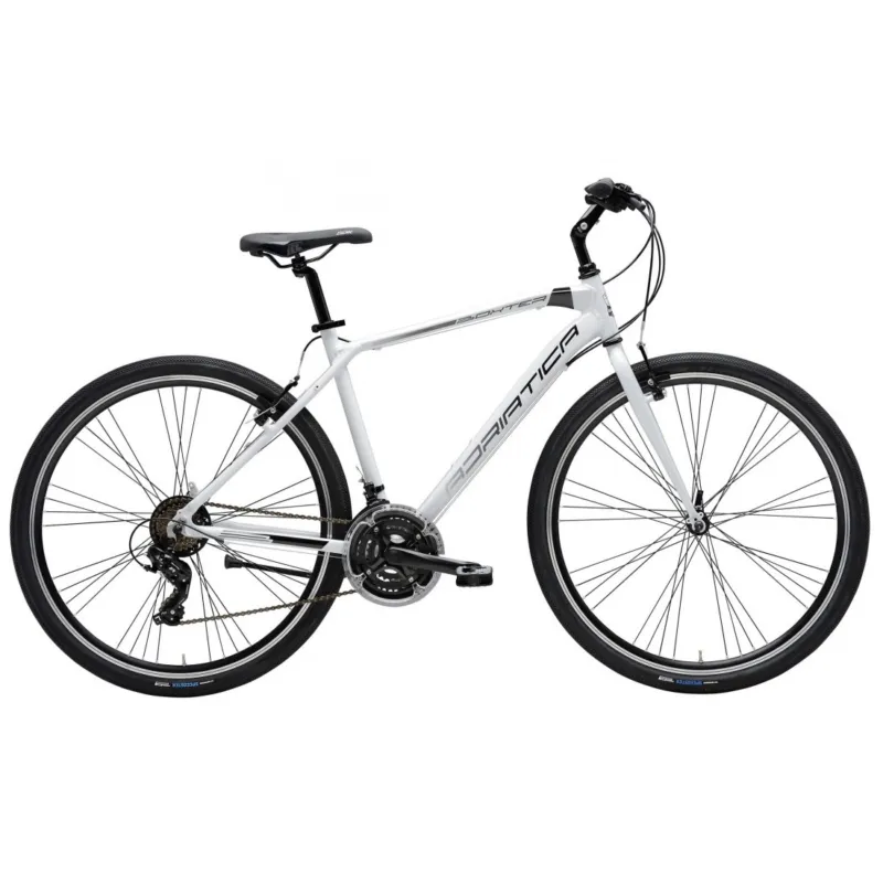 Lichidare de stoc Bicicleta Adriatica Boxter FY Man 21V 28 Alba 55cm
