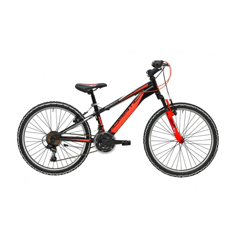 Bicicleta Adriatica Rock 24 18V Negru/Portocaliu Preț redus