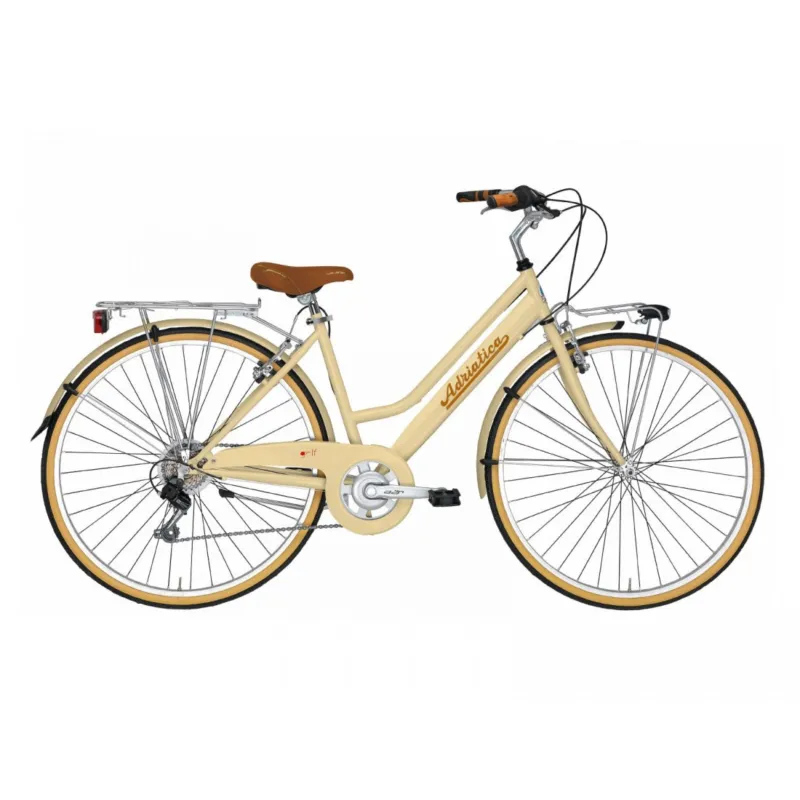 Doar azi Bicicleta Adriatica Panarea Lady 28 Cream 450mm