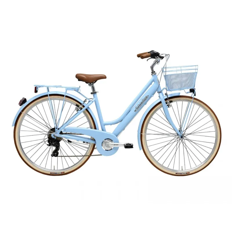 Bicicleta Adriatica Retro Lady 28 Albastru Deschis 450mm Vezi acum