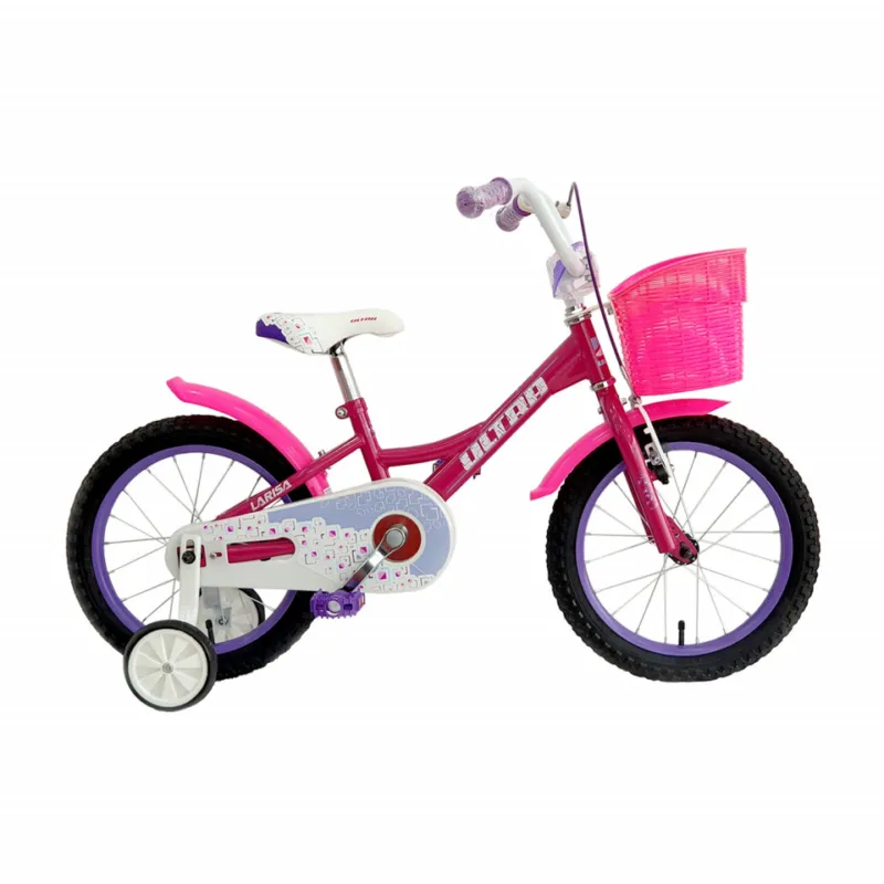Bicicleta copii mtb ULTRA Larisa 16 C-Brake - Roz | 4-6 ani Ofertă de sezon