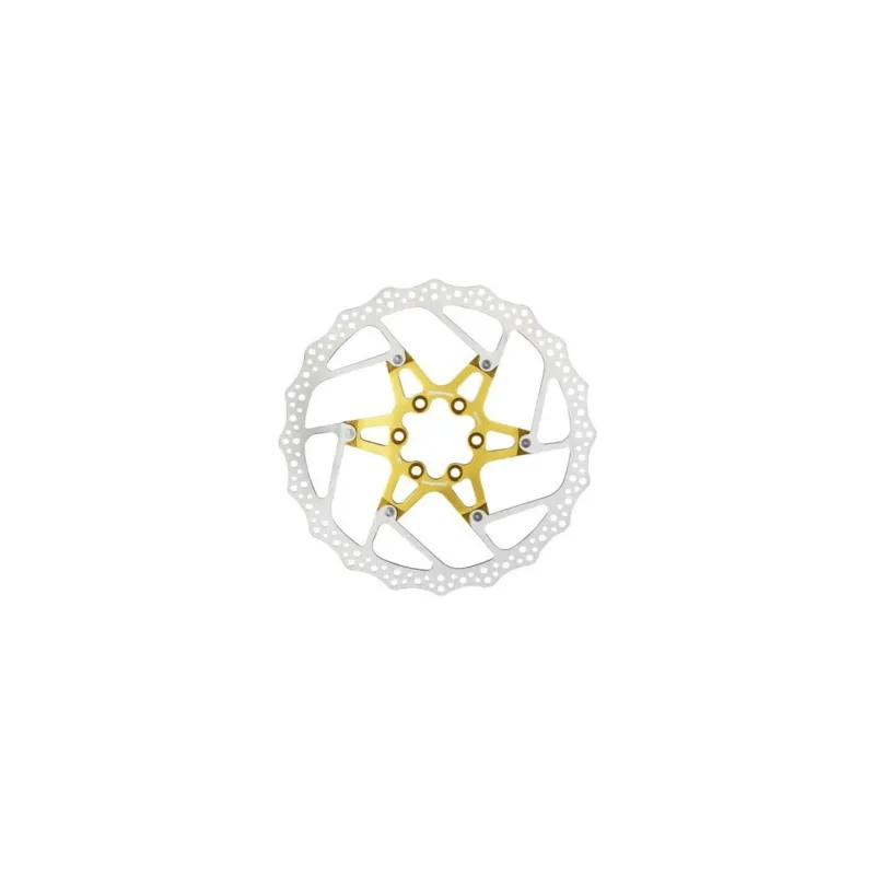 Chilipir Disc frana Reverse Discrotor 180mm aluminiu/otel auriu