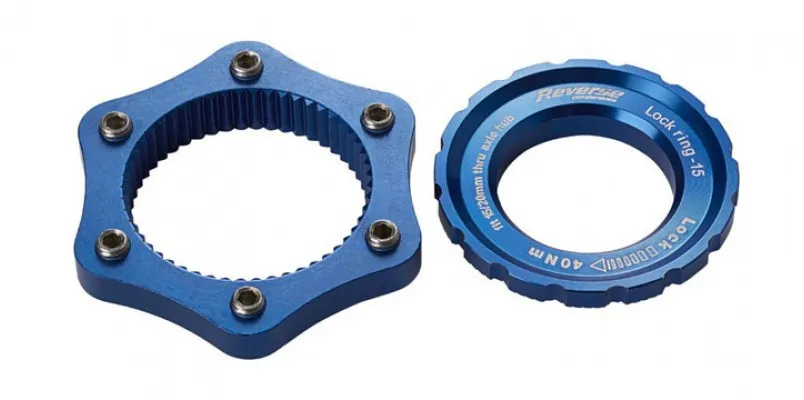 Adaptor CenterLock Reverse albastru Preț redus