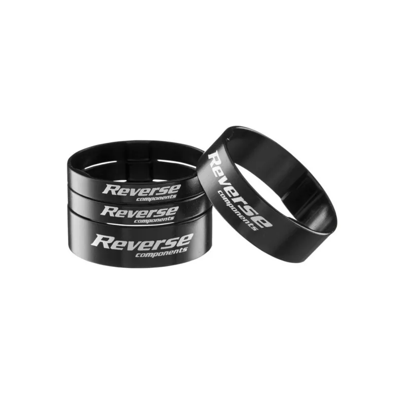 Retur gratuit Set distantiere Reverse Ultra-Light 1.1/8 aluminiu negre