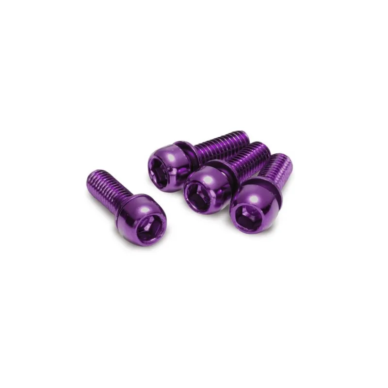 Set 4 suruburi otel Reverse pentru etrier Mov Lichidare de stoc