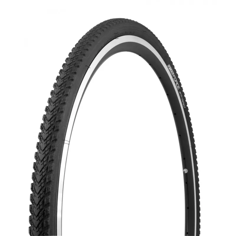 Anvelopa Force 700 x 38C, IA-2068 ANTIDEFEKT Negru Cel mai bun preț