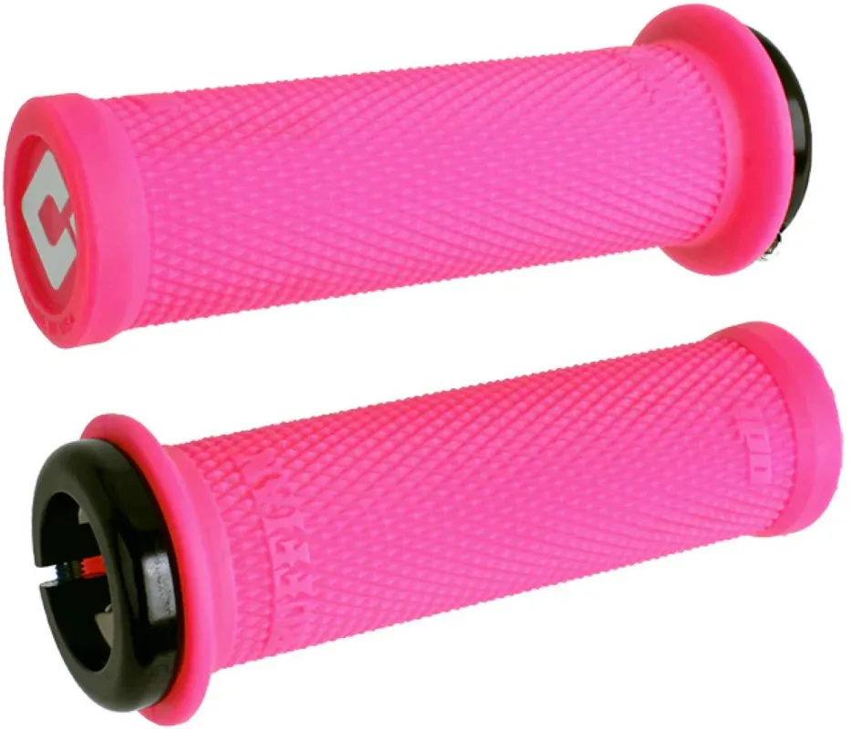 ODI Grips Ruffian Mini V2.1 pink w/ black clamps 110mm Reduceri